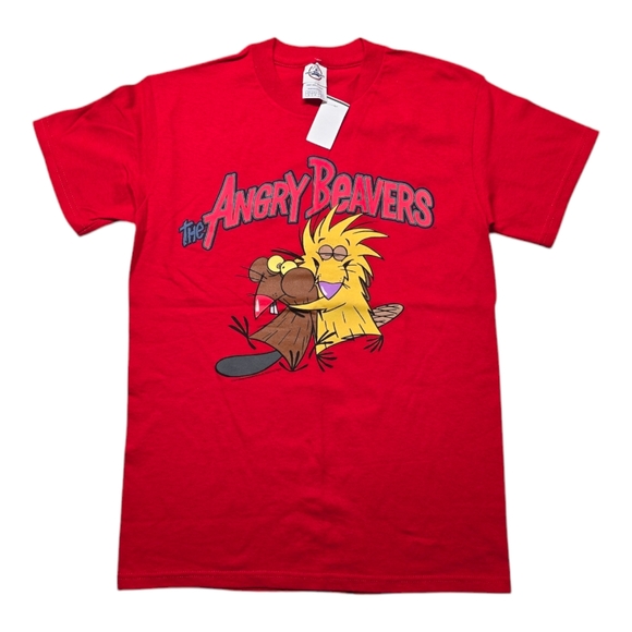 New 2011 The Angry Beavers Tshirt Size Small Nickelodeon - Picture 1 of 5